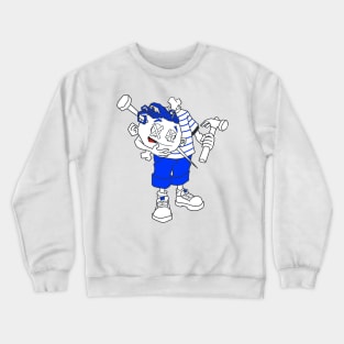 Mr. Sinmo (Julia style) blue Crewneck Sweatshirt